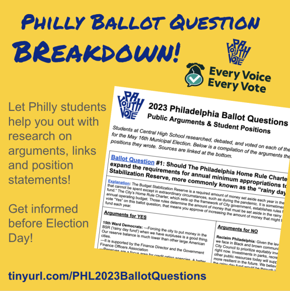 2023 Philly Ballot Question Breakdown Public Arguments & Student